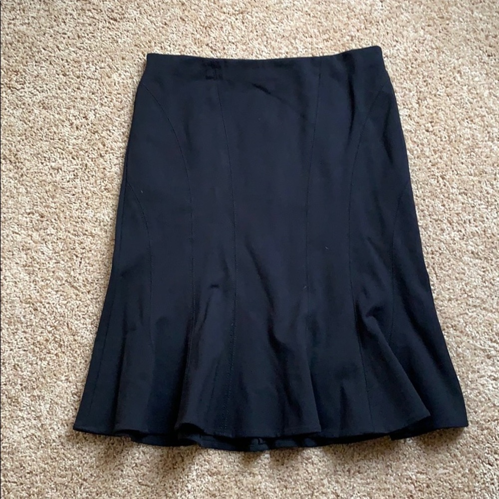Ann Taylor Ruffles Pencil Skirt